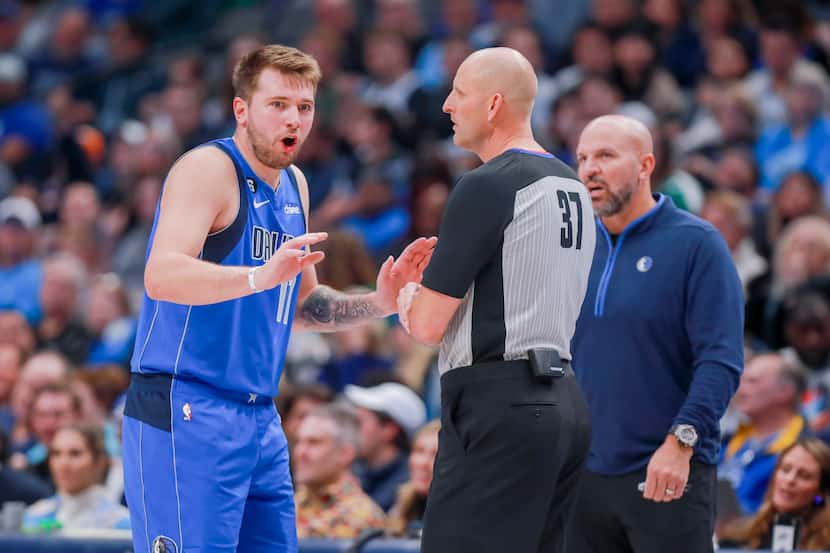 TENSION ARISES IN: STAR PLAYER LUKA DONCIC AND DALLAS MAVERICKS COACH JASON KIDD ARE INVOLVED IN A HEAVY EXCHANGE…