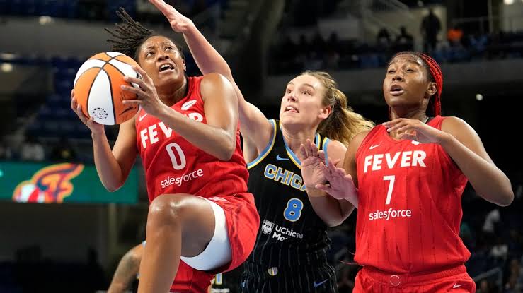 CATCHING FIRE: KELSEY MITCHELL AND VICTORIA VIVIANS LEAD INDIANA FEVER TO THRILLING WIN OVER….