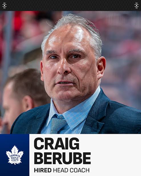 Contract Talks Break Down: Maple Leafs have announced that newly hired head coach Craig Berube will not be taking the reins after all, Citing……