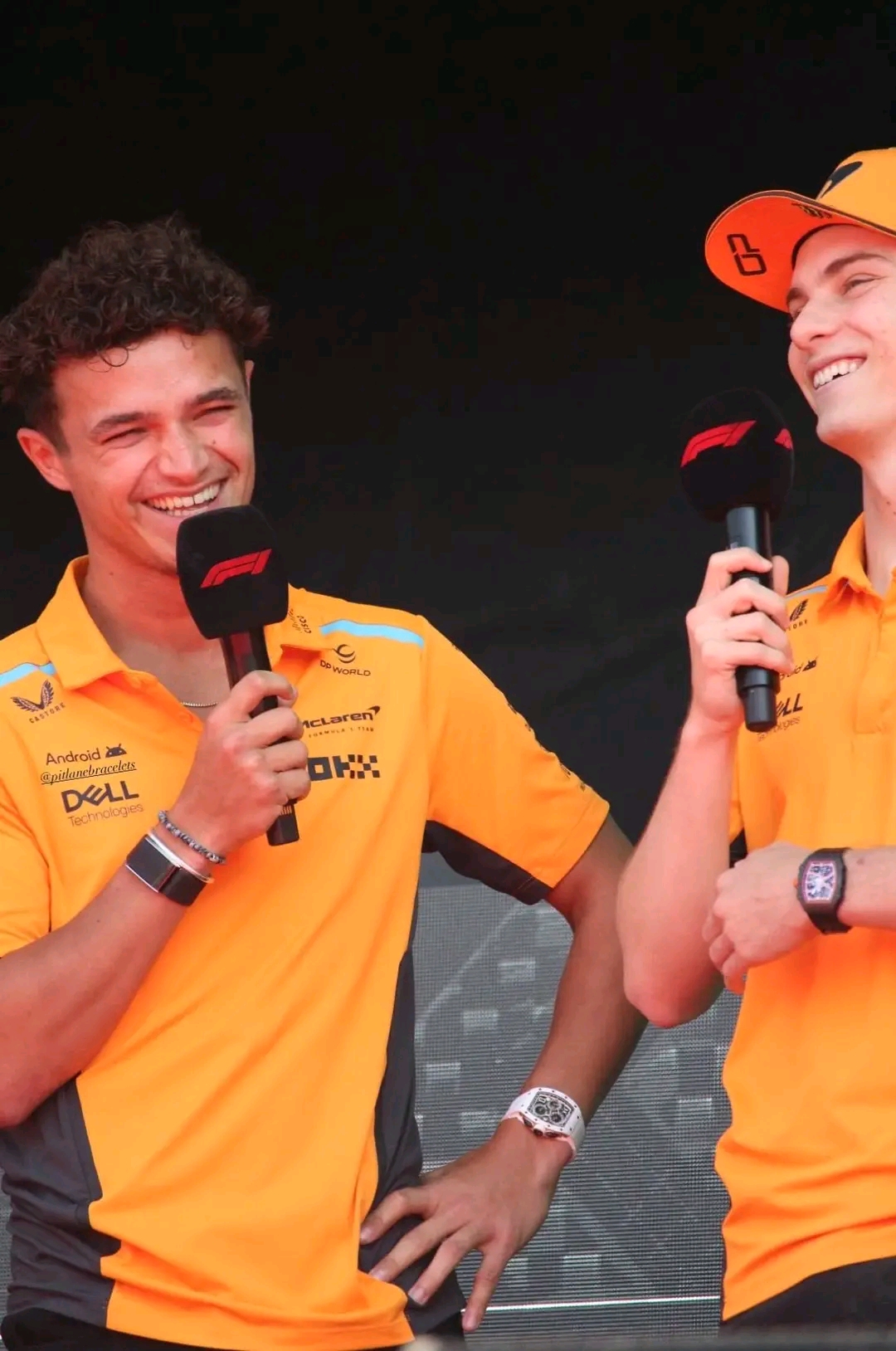 SIMPLY LOVELY: Norris legt uit waarom hij Verstappen’s catchphrase gebruikte…