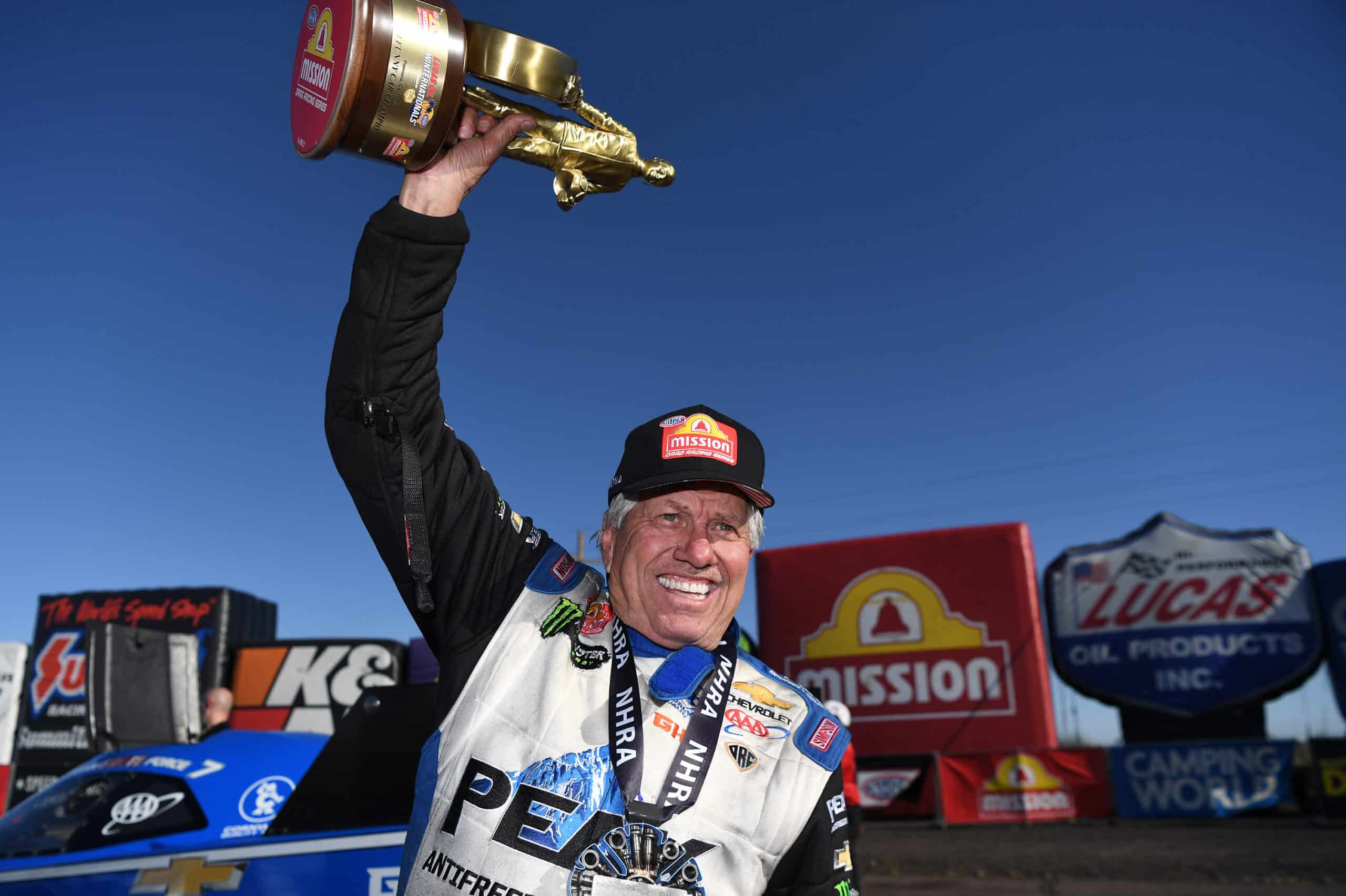  John Force Makes History: 200th Career Win in Thrilling NHRA Finish….