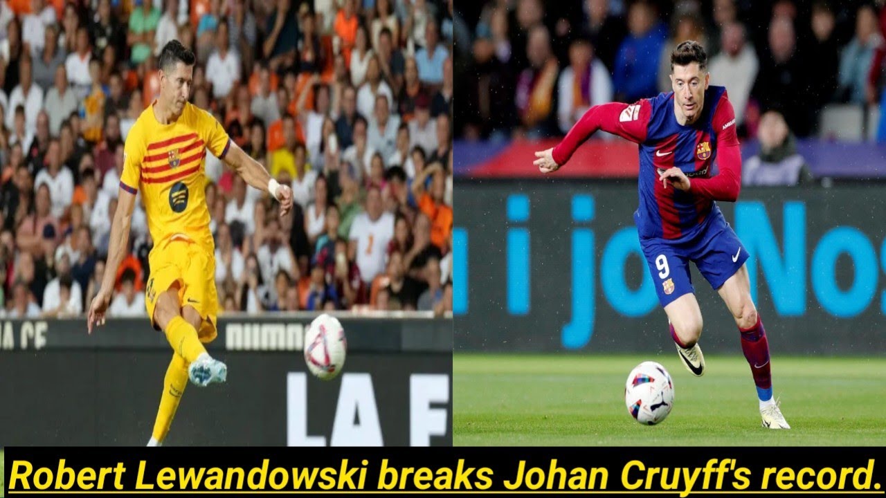 GOOD NEWS: Robert Lewandowski Shatters Johan Cruyff’s Barcelona Record: A New Era of……