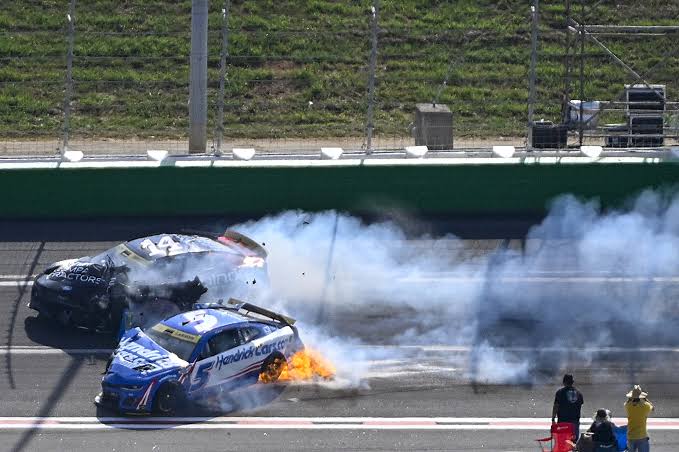 Crash at Atlanta Motor Speedway: Kyle Larson Involved in Major Incident During…