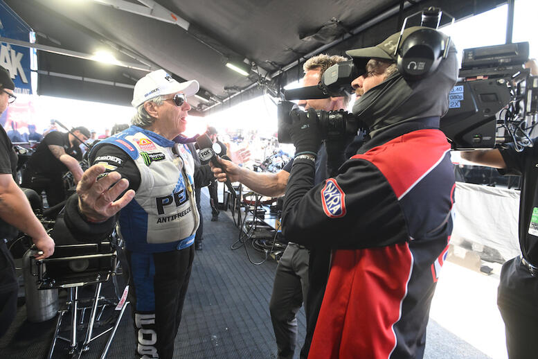 “THE KING” ARRIVES IN VEGAS: John Force Racing Brings Drag Racing Royalty to……