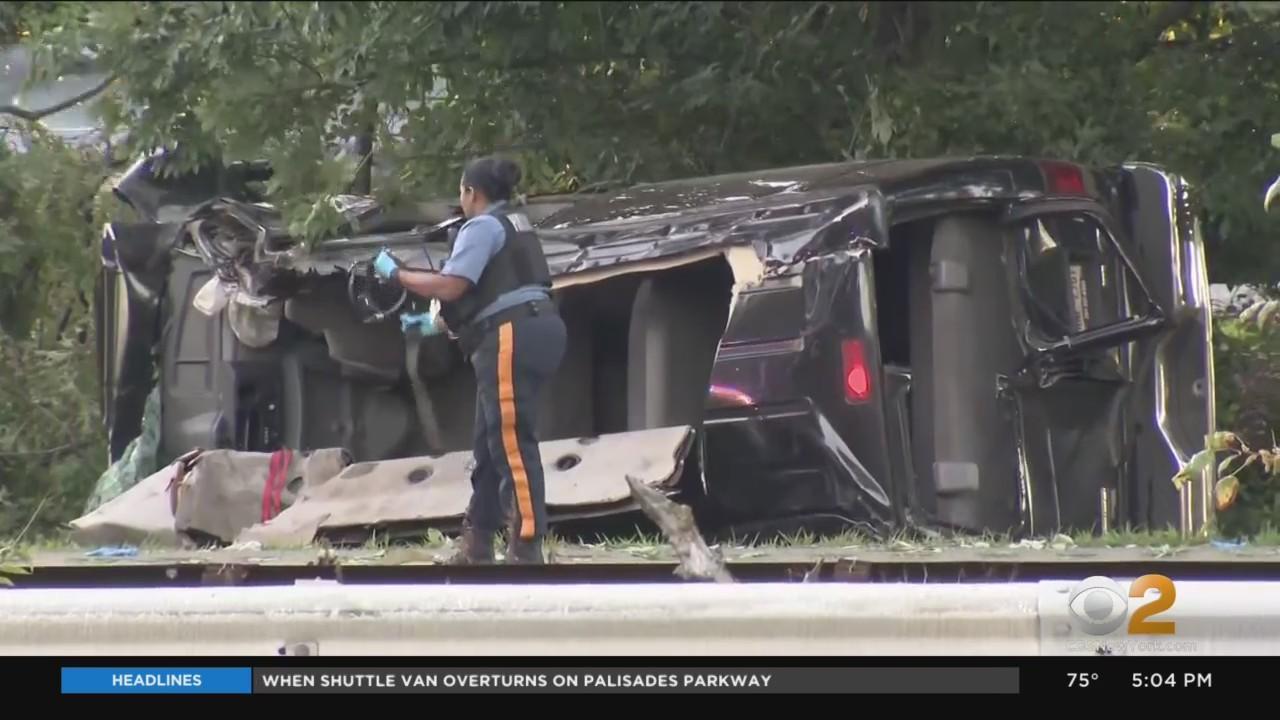 Tragedy on the Palisades Parkway: Four Dead, Eight Injured in Shuttle Van Overturn…