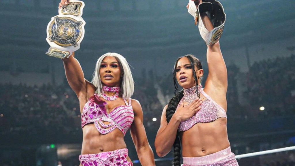 Just in: Jade Cargill & Bianca Belair to lose their title at WWE Crown Jewel due to…