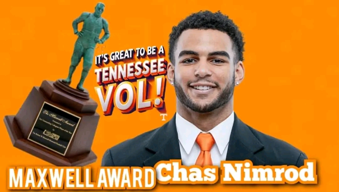 GREAT NEWS: Tennessee Football announces the overall player of the year Maxwell Award..see more