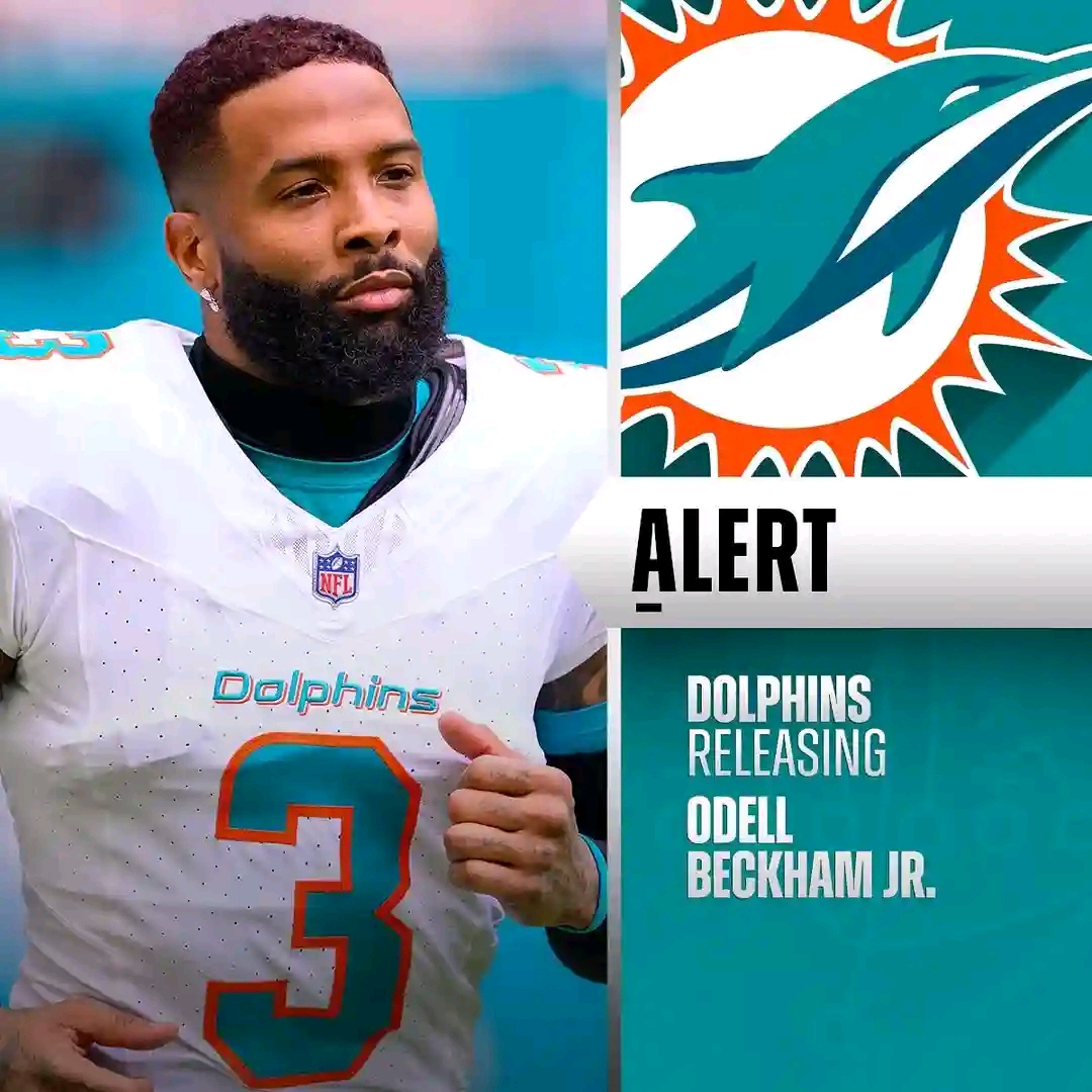 Breaking News: Dolphins, WR Odell Beckham Jr. mutually agree to part ways…