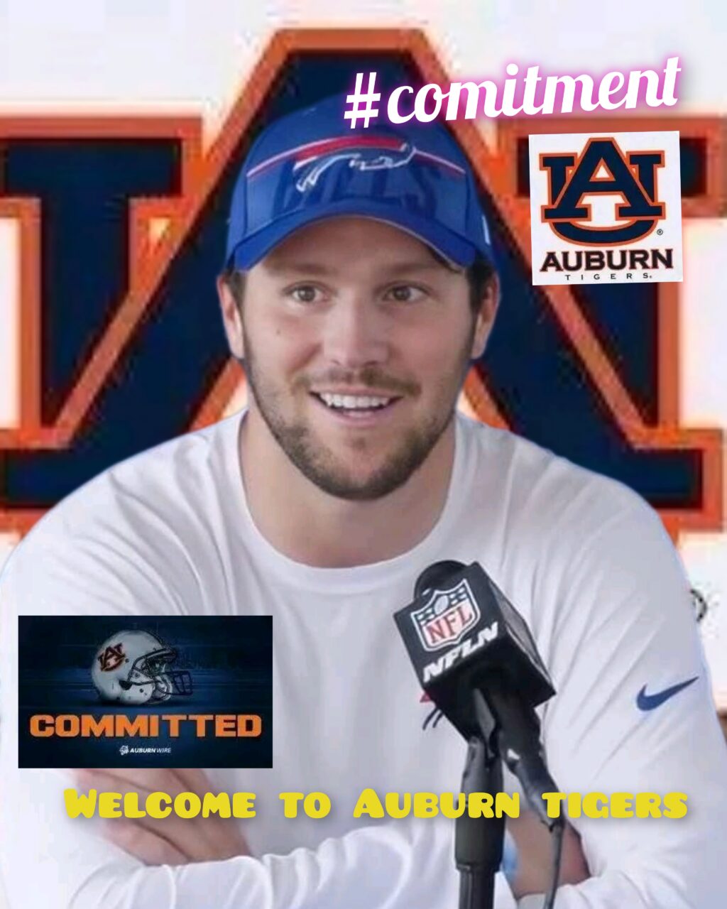 BREAKING NEWS: 5-star quarterback Rush committed in favor of the Auburn tigers over Michigan, Bengals, and more. …