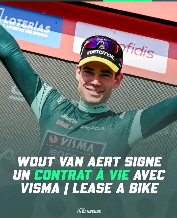 BREKING NIEUWS: Wout van Aert sluit recordbrekende overeenkomst met Visma ter waarde van 56 miljoen dollar👇👇… NEWS: Wout van Aert signs a deal with Visma for a contract worth 56 million dollars for… Click the link below for more information 👇👇…