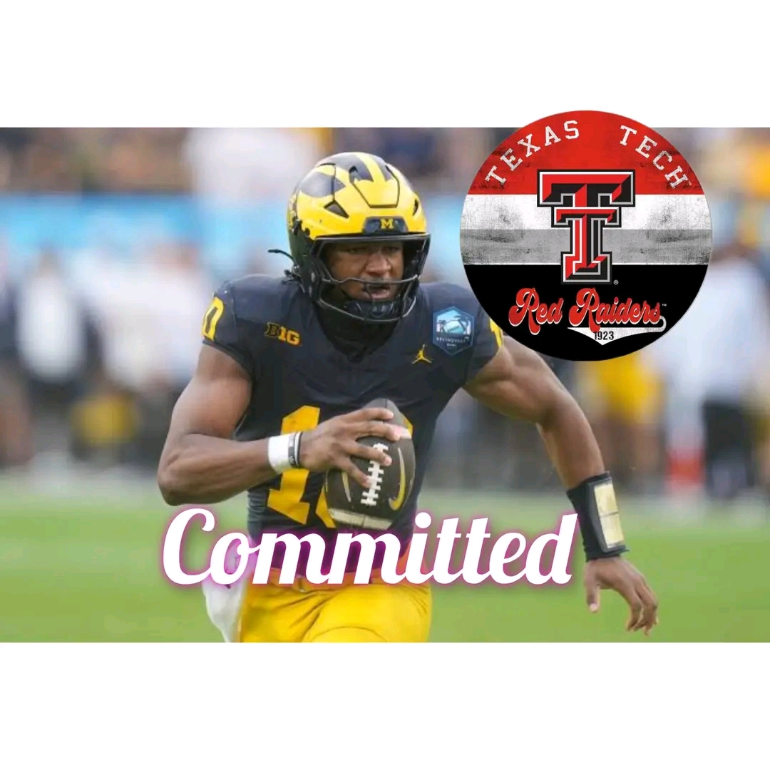 BREAKING: Quarterback Alex Orji from Michigan Changes His Commitment to Texas Tech Red Raiders, Opting for the Lubbock Program Over Offers from LSU and Ohio State….Read More