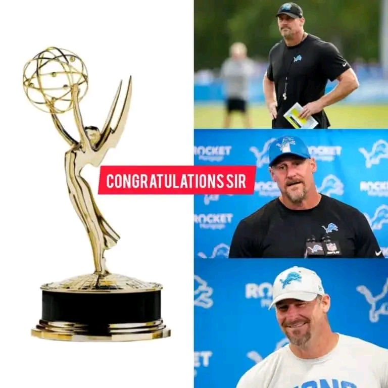 Detroit Lions’ Head Coach Dan Campbell Receives Prestigious 2024 NFL Coach of the Year Award, Capping Off a Season of Unprecedented Success…