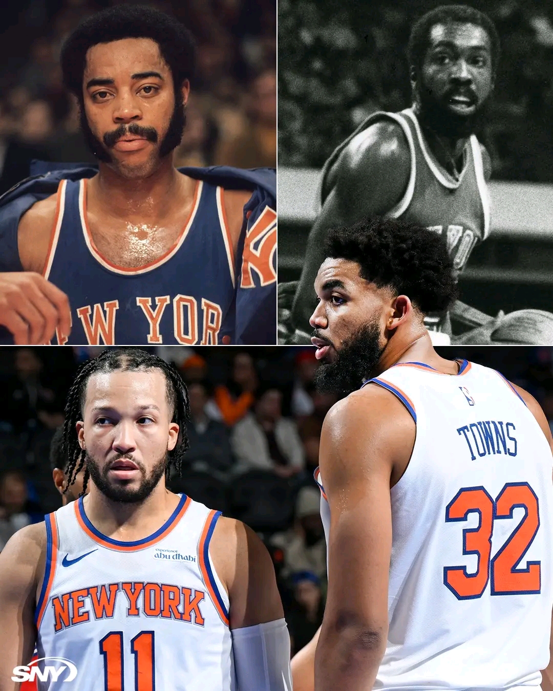 Jalen Brunson and Karl-Anthony Towns Make History as First Knicks Duo to Start NBA All-Star Game Since 1975 Frazier-Monroe Pairing…