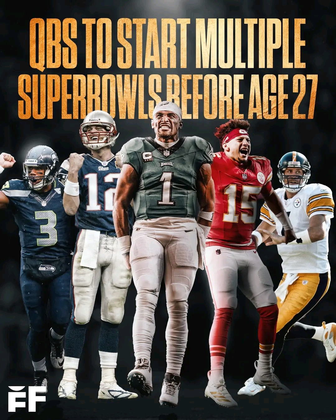 JALEN HURTS JOINS ELITE COMPANY: Eagles QB Becomes 5th Player in NFL History to Start Multiple Super Bowls Before Turning 27….