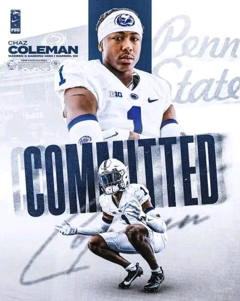 MASSIVE RECRUITING WIN: Penn State Nabs Five-Star Edge Chavez Coleman Over Alabama, Georgia, and Ohio State…