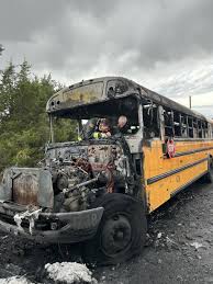 Students safe after Parrish Middle School bus catches fire